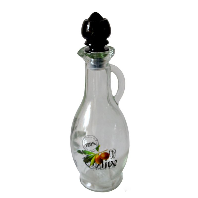 GENERICO - Juego de Aceitero Oliva Vinagrera c/Asa  250 ml c/u