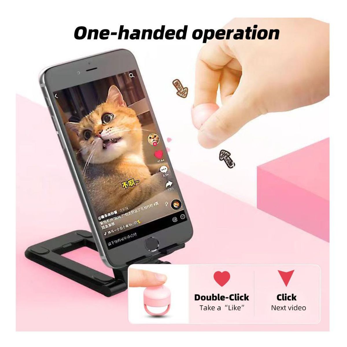 GENERICO - Anillo Controlador Bluetooth Para Tik Tok