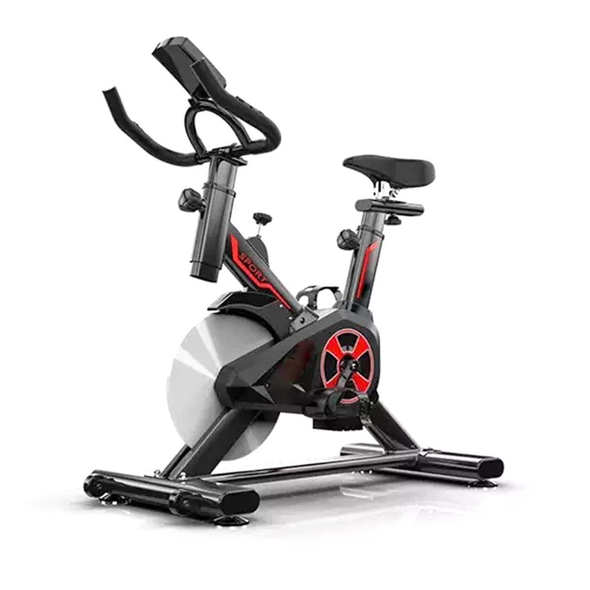 SPORT FITNESS - Bicicleta Spinning Estacionaria - Gris