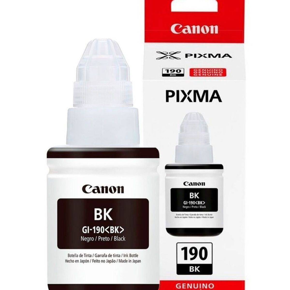 CANON - Botella de tinta Canon GI-190BK NEGRO para G2110 G3110 G4110