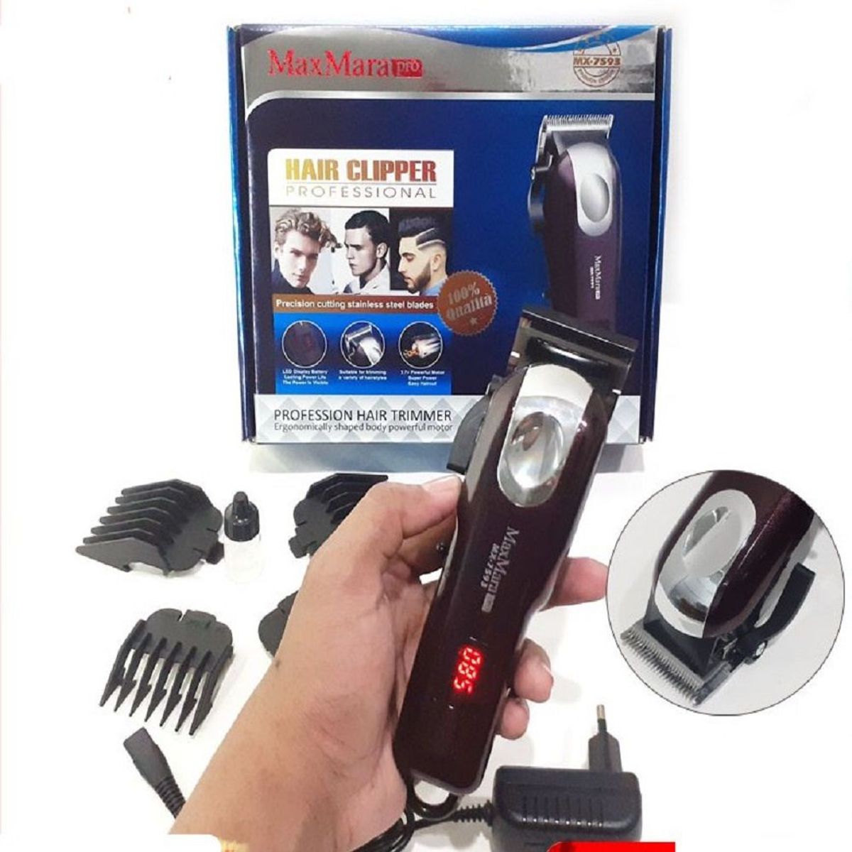 SEISA - Máquina-De-Cortar-Cabello-Max-Mara-pro