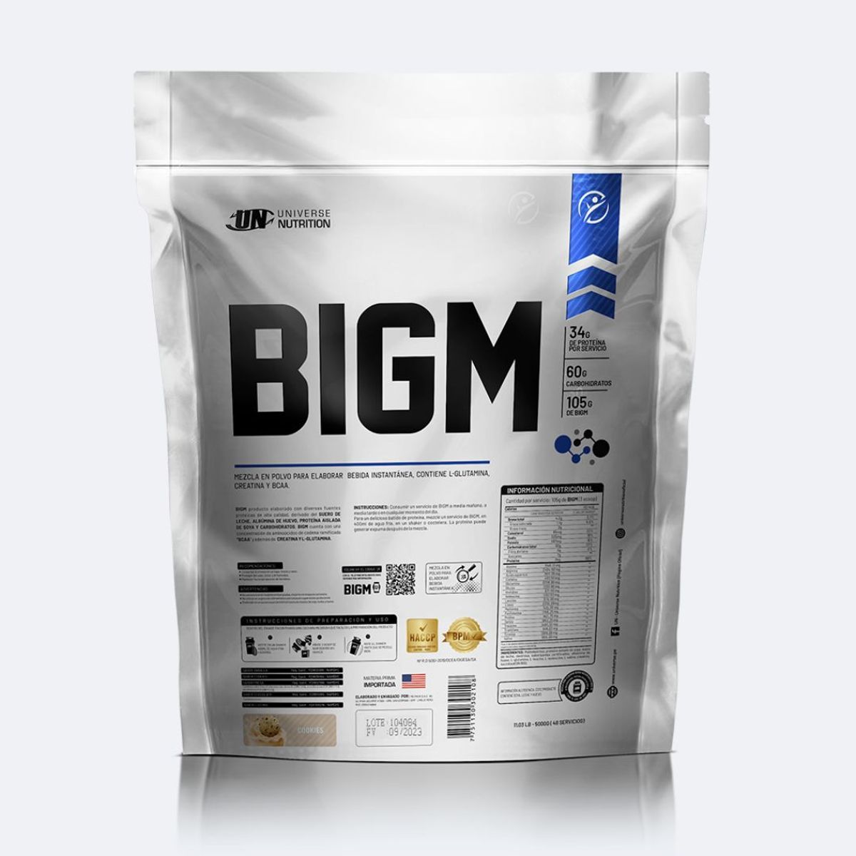 UNIVERSE NUTRITION - BigM 5KG Ganador de Masa Universe Nutrition - Chocolate
