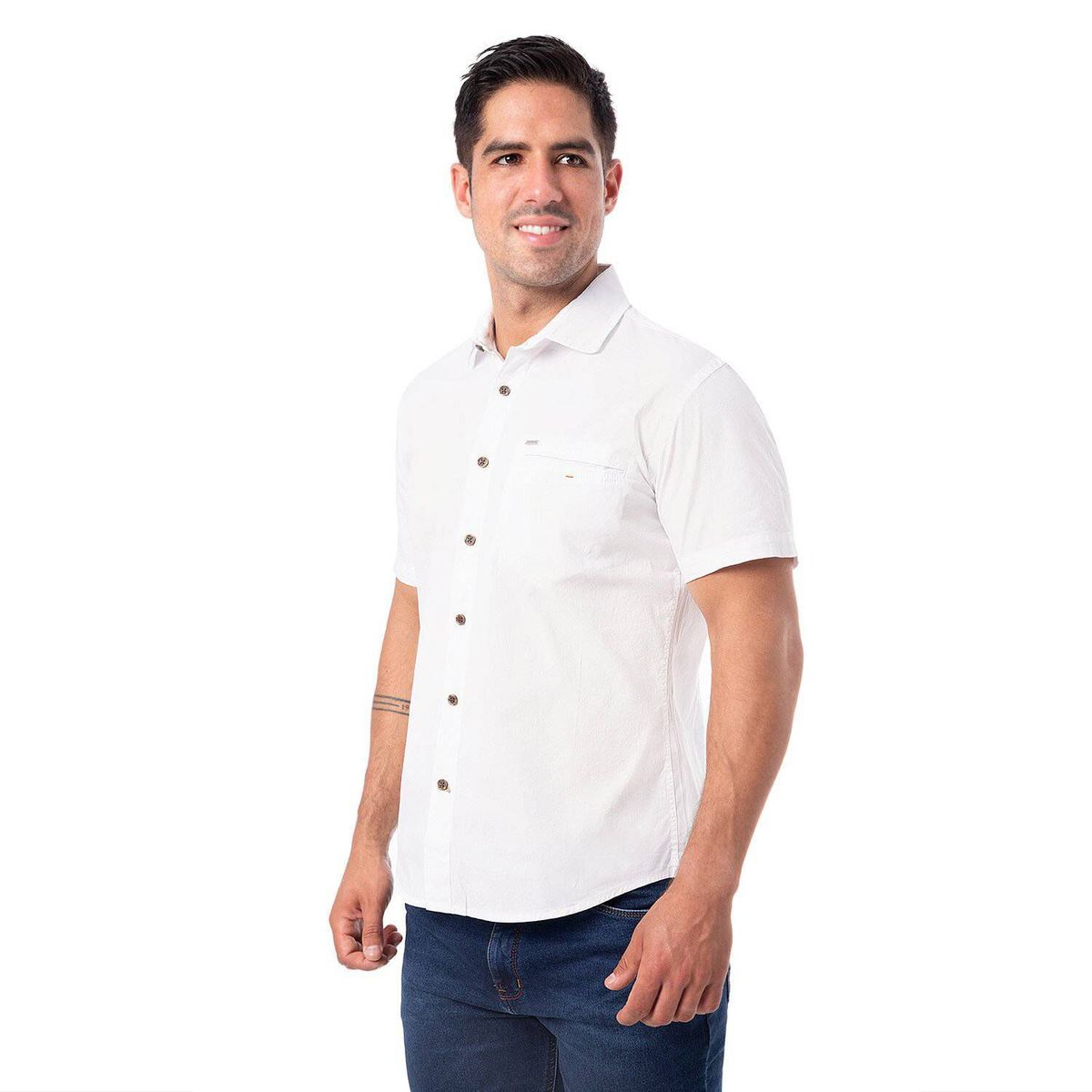 PIONIER - Camisa Popelina Hombre Patricioh MC