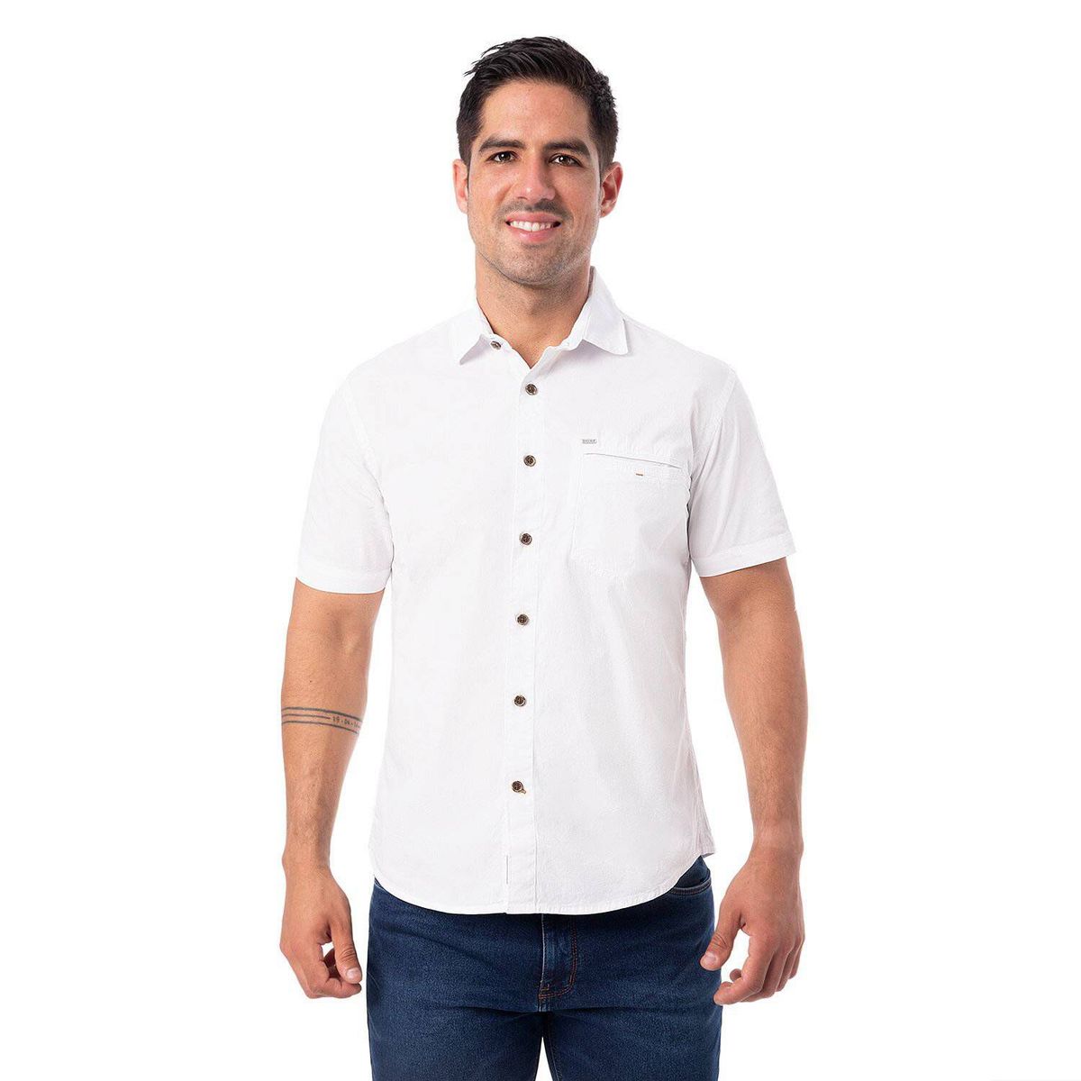 PIONIER - Camisa Popelina Hombre Patricioh MC