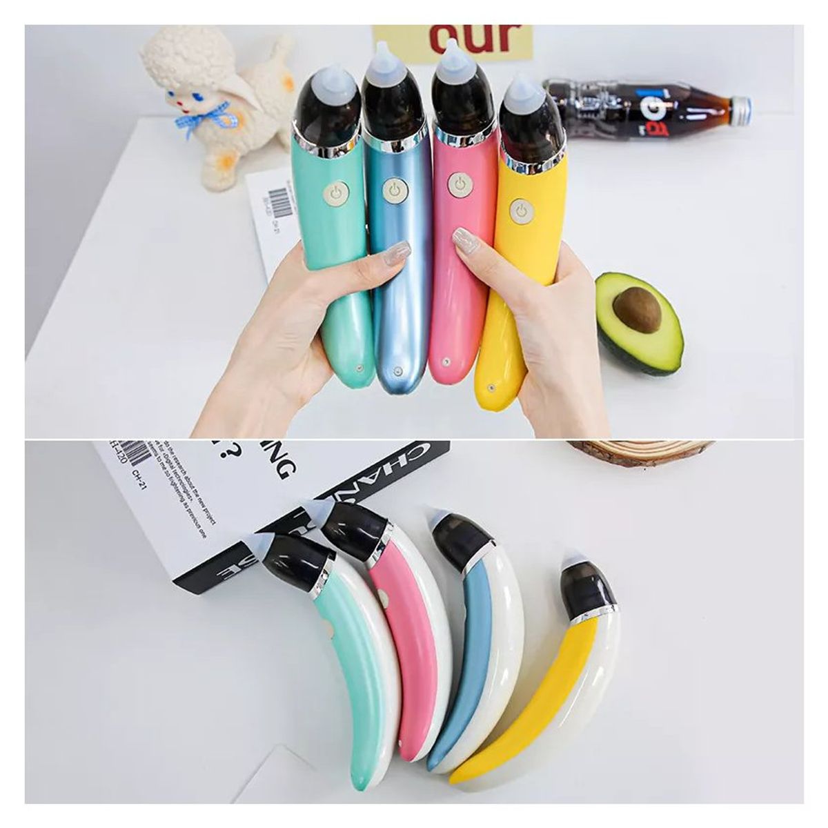 BABY - Aspirador o succionador eléctrico nasal recarg para bebe