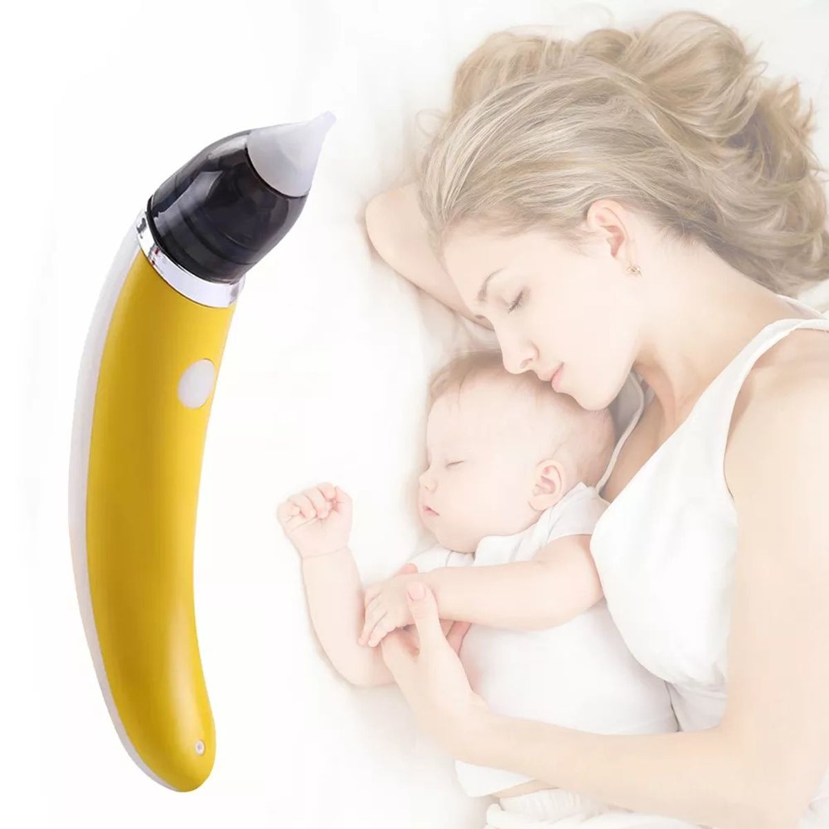 BABY - Aspirador o succionador eléctrico nasal recarg para bebe
