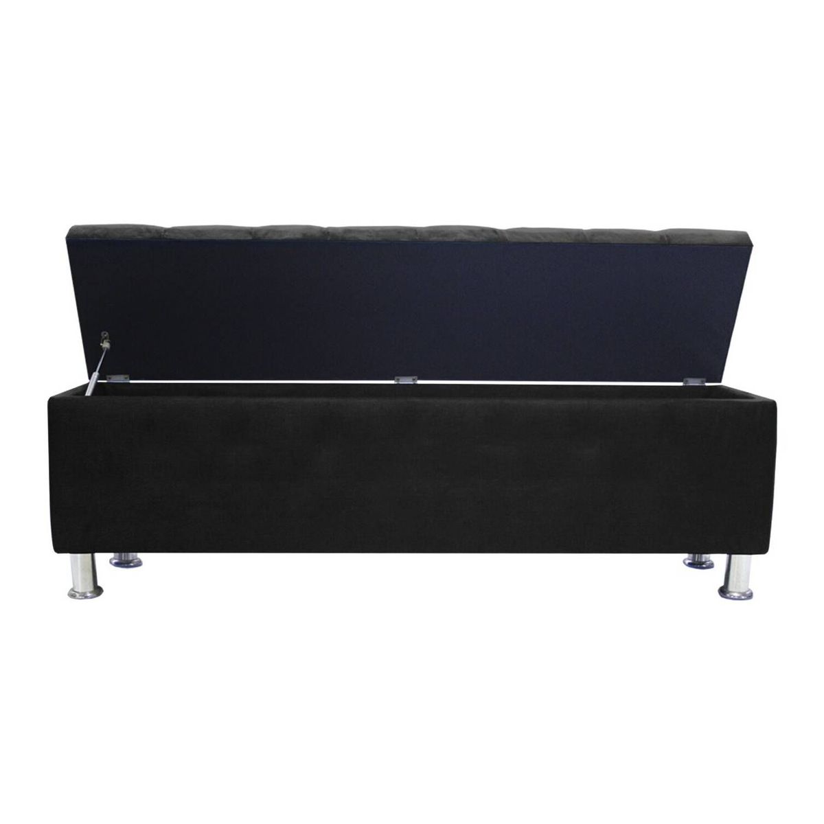 BARAKA HOME - Baúl Bunn 2 plz - Negro