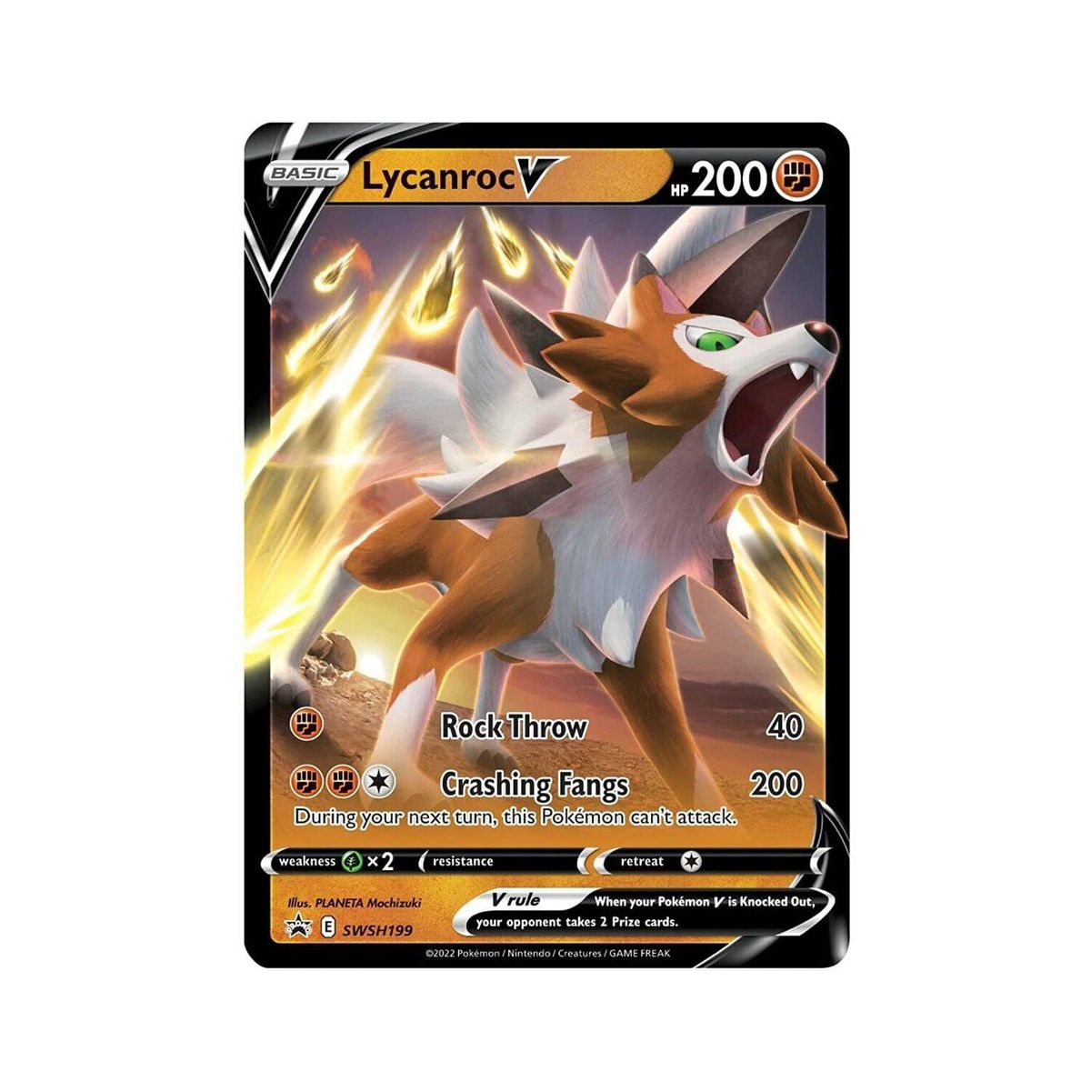 POKEMON - POKEMON TCG DECK LYCANROC V INGLES