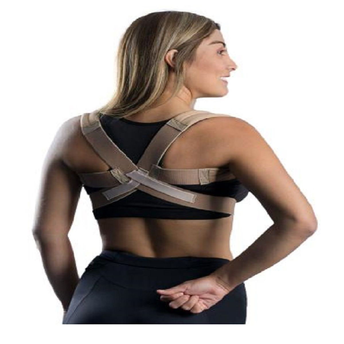 ALPHA GYM - Soporte de clavicula corrector de postura lineal - M