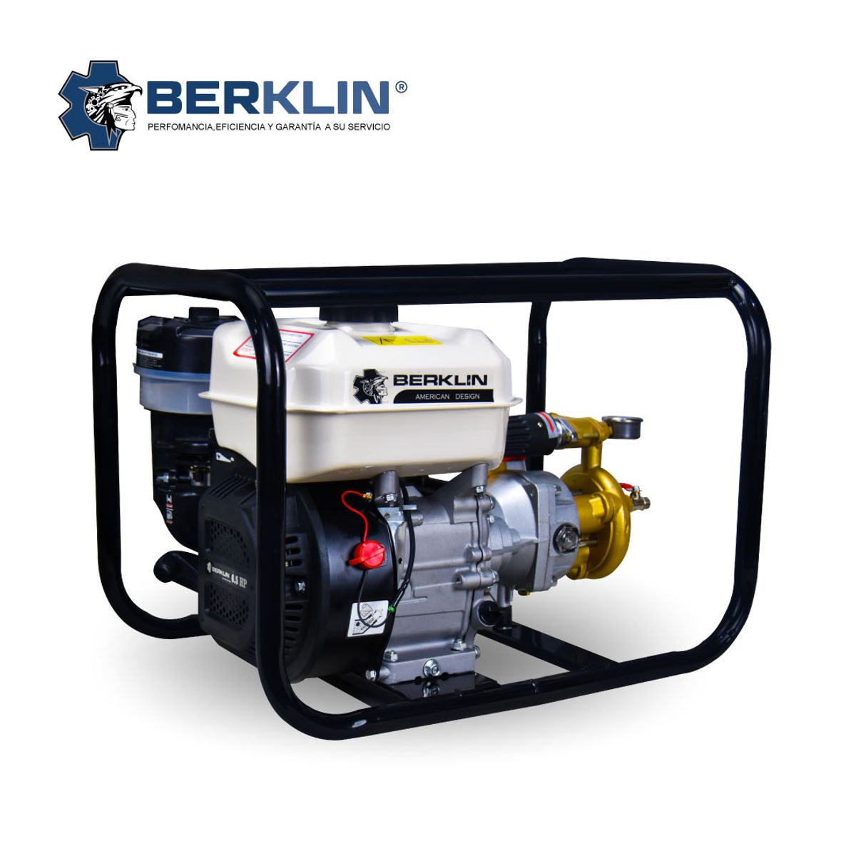 BERKLIN - FUMIGADORA ESTACIONARIA CON MOTOR GASOLINERO INCORPORADO