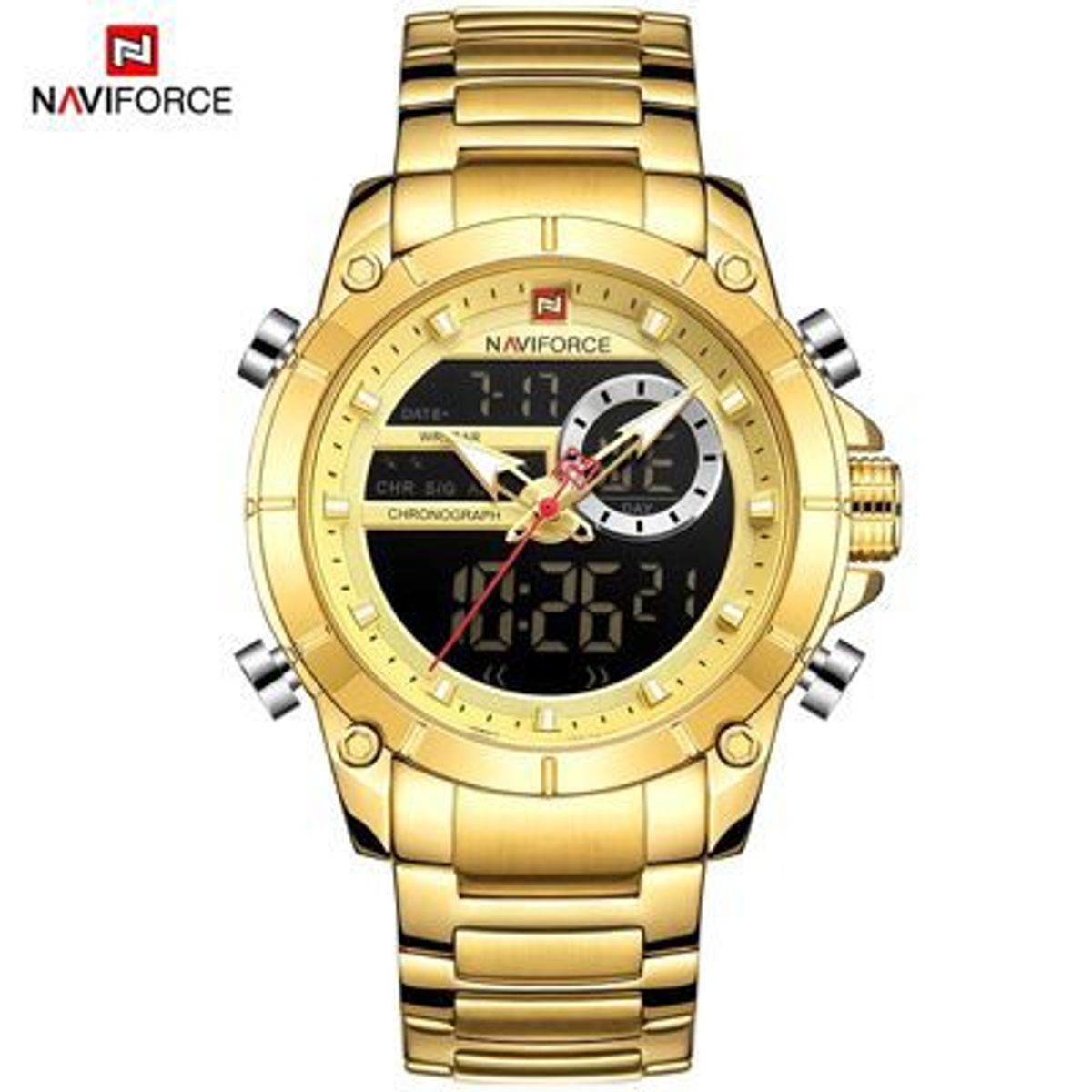 NAVIFORCE - Reloj Naviforce Acero Dorado NAV-17