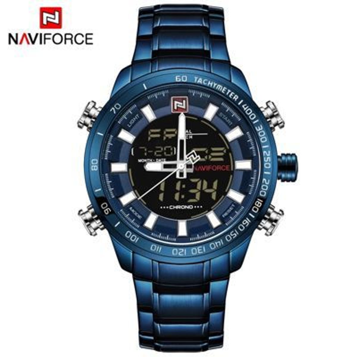 NAVIFORCE - Reloj Naviforce Acero Azul NAV-14