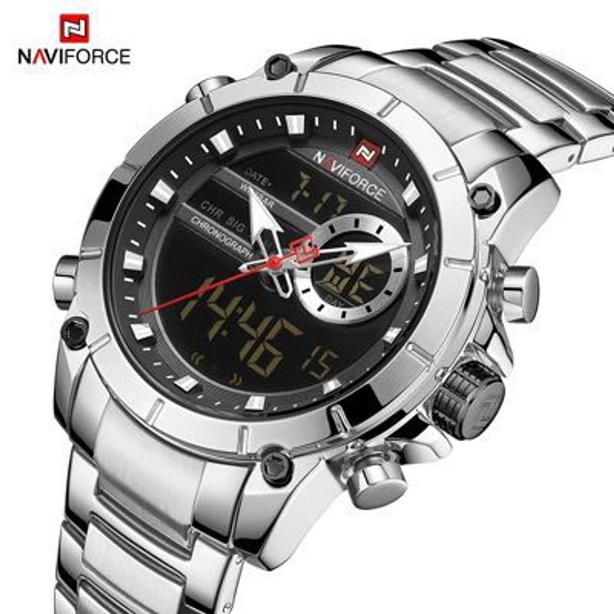 NAVIFORCE - Reloj Naviforce Acero Plateado NAV-16