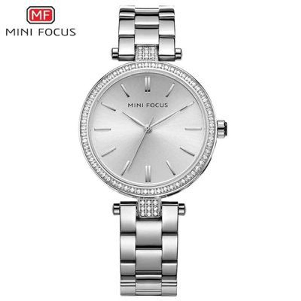 MINI FOCUS - Reloj Minifocus Acero Plateado MIN-M-2