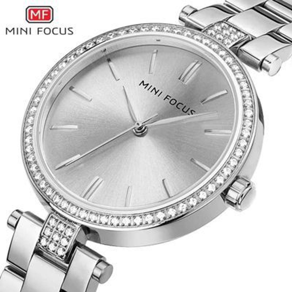 MINI FOCUS - Reloj Minifocus Acero Plateado MIN-M-2