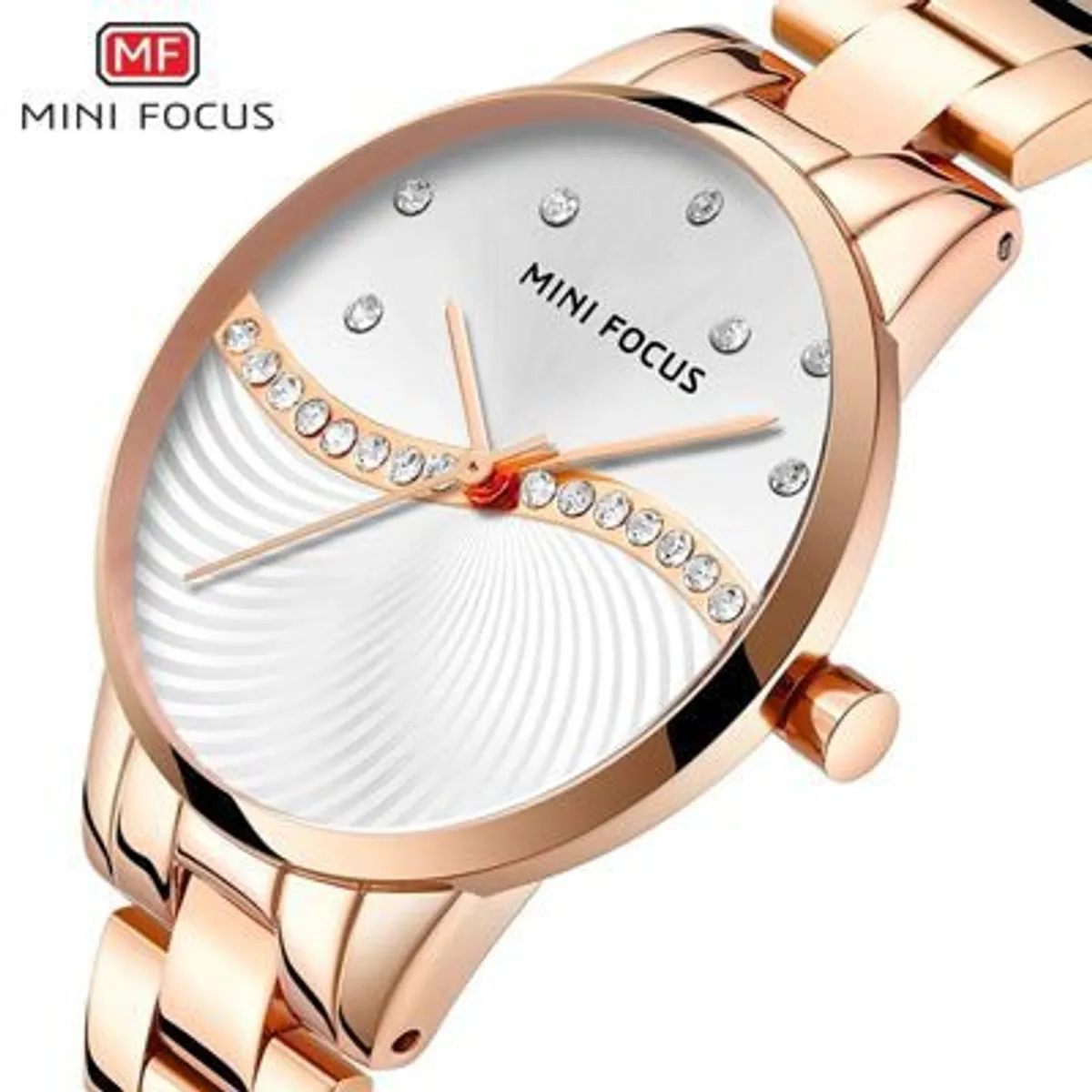 MINI FOCUS - Reloj Mini Focus Acero Oro Rosa MIN-M-8