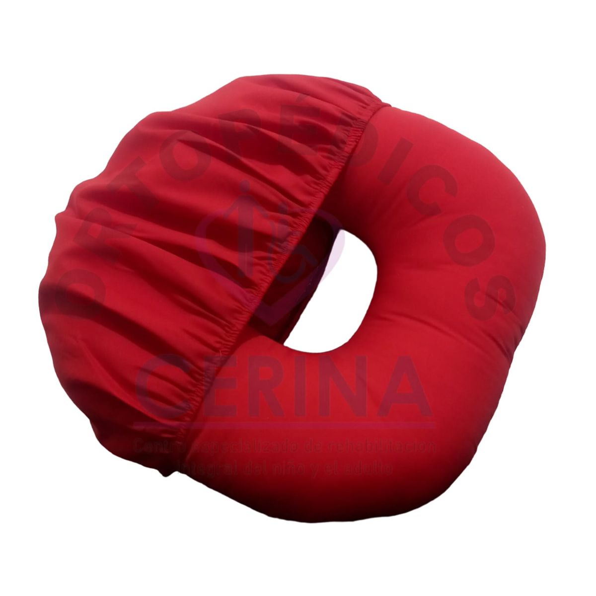 GENERICO - Cojin Picaron para asiento tamaño standard con funda Rojo