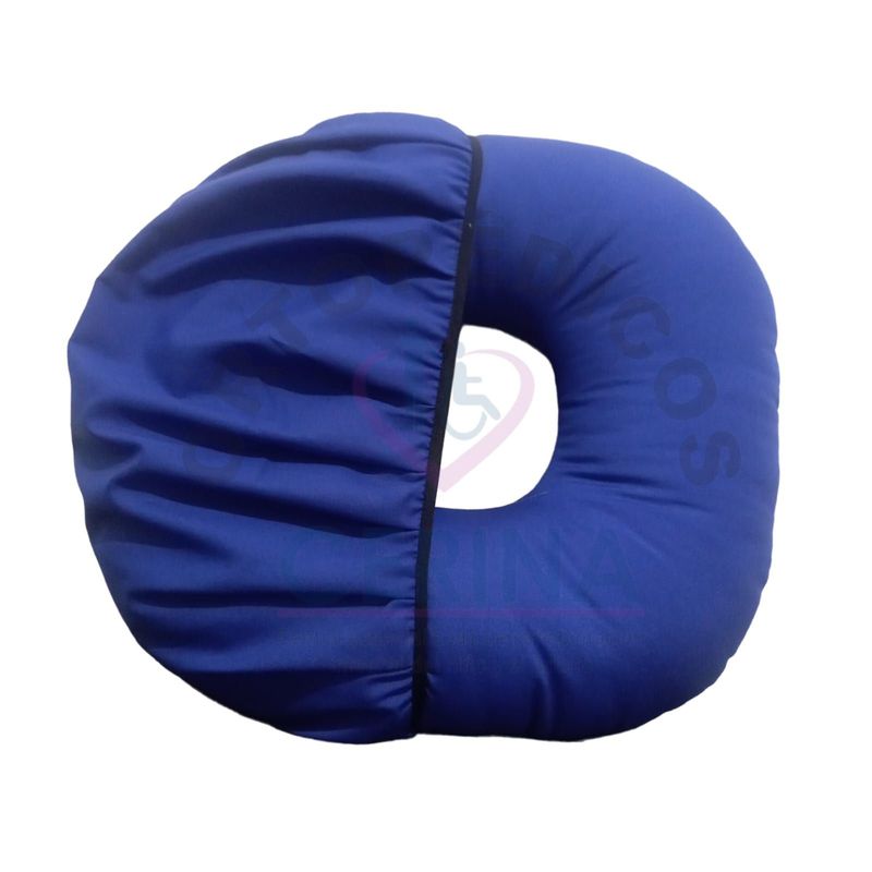 GENERICO - Cojin Picaron para asiento tamaño standard con funda Azul