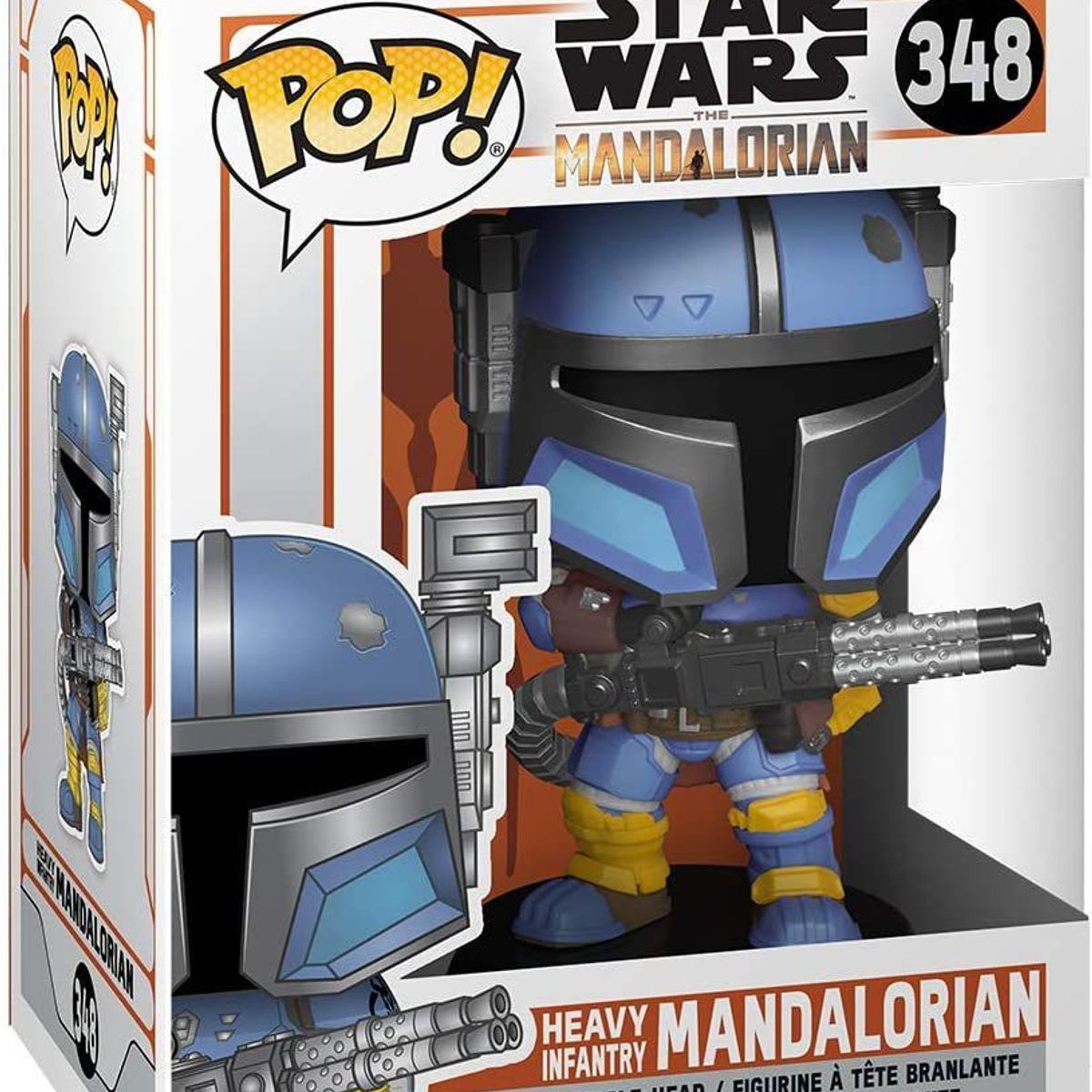 FUNKO - Funko Pop! Star Wars Heavy Infantry Mandalorian # 348