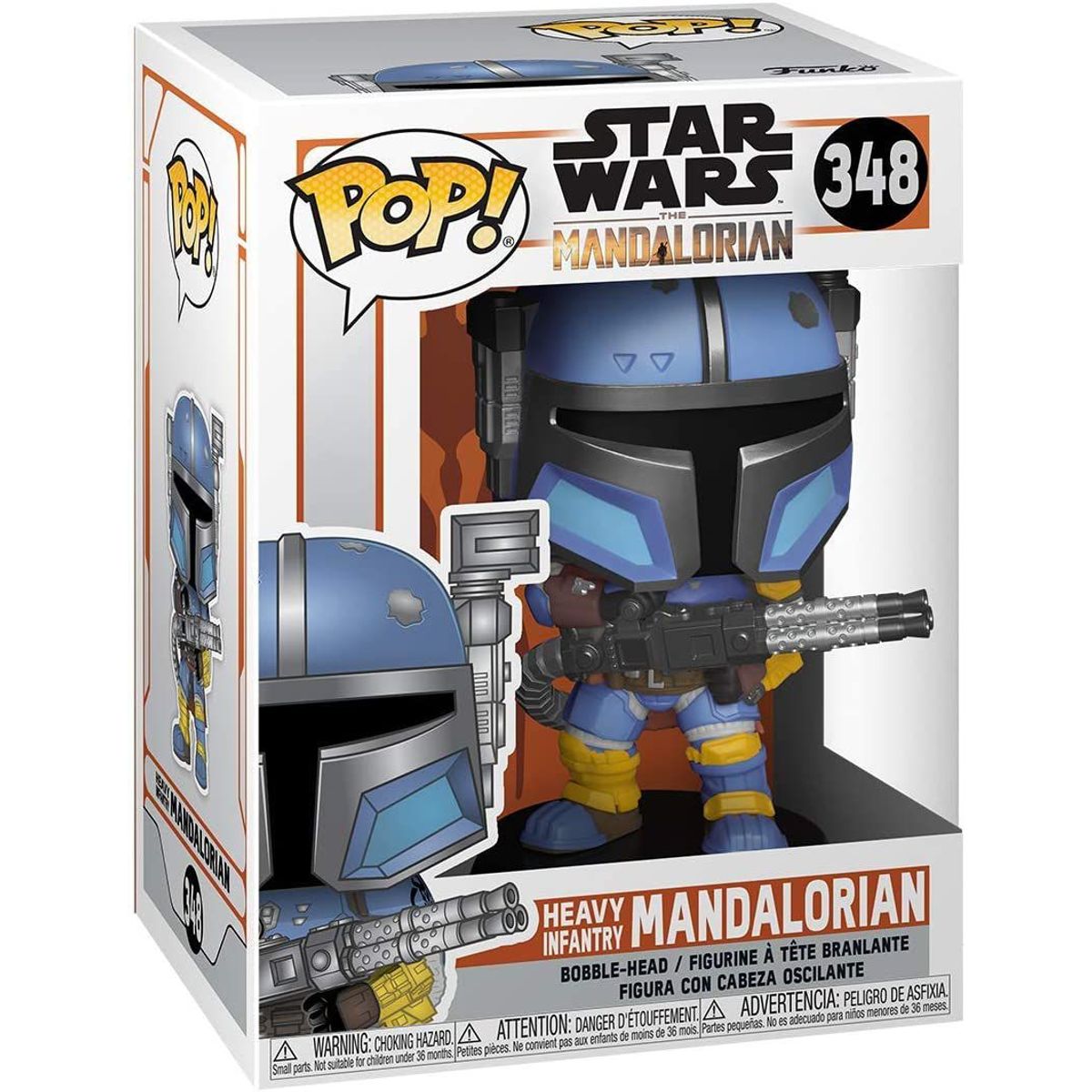 FUNKO - Funko Pop! Star Wars Heavy Infantry Mandalorian # 348