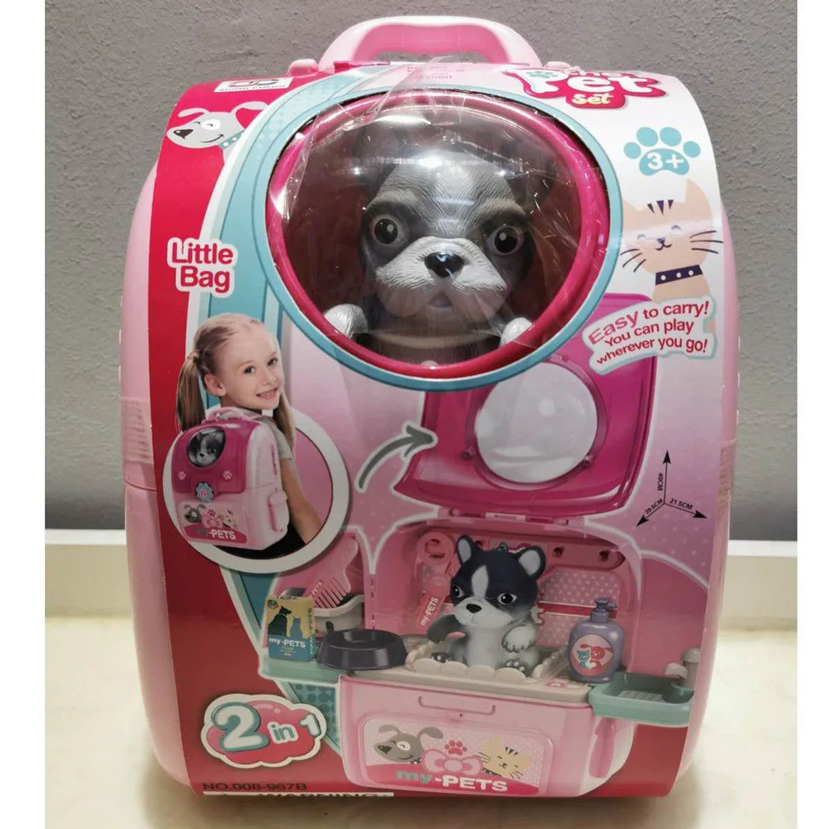 XIONG CHENG - MOCHILA SET DE MASCOTAS MY-PETS