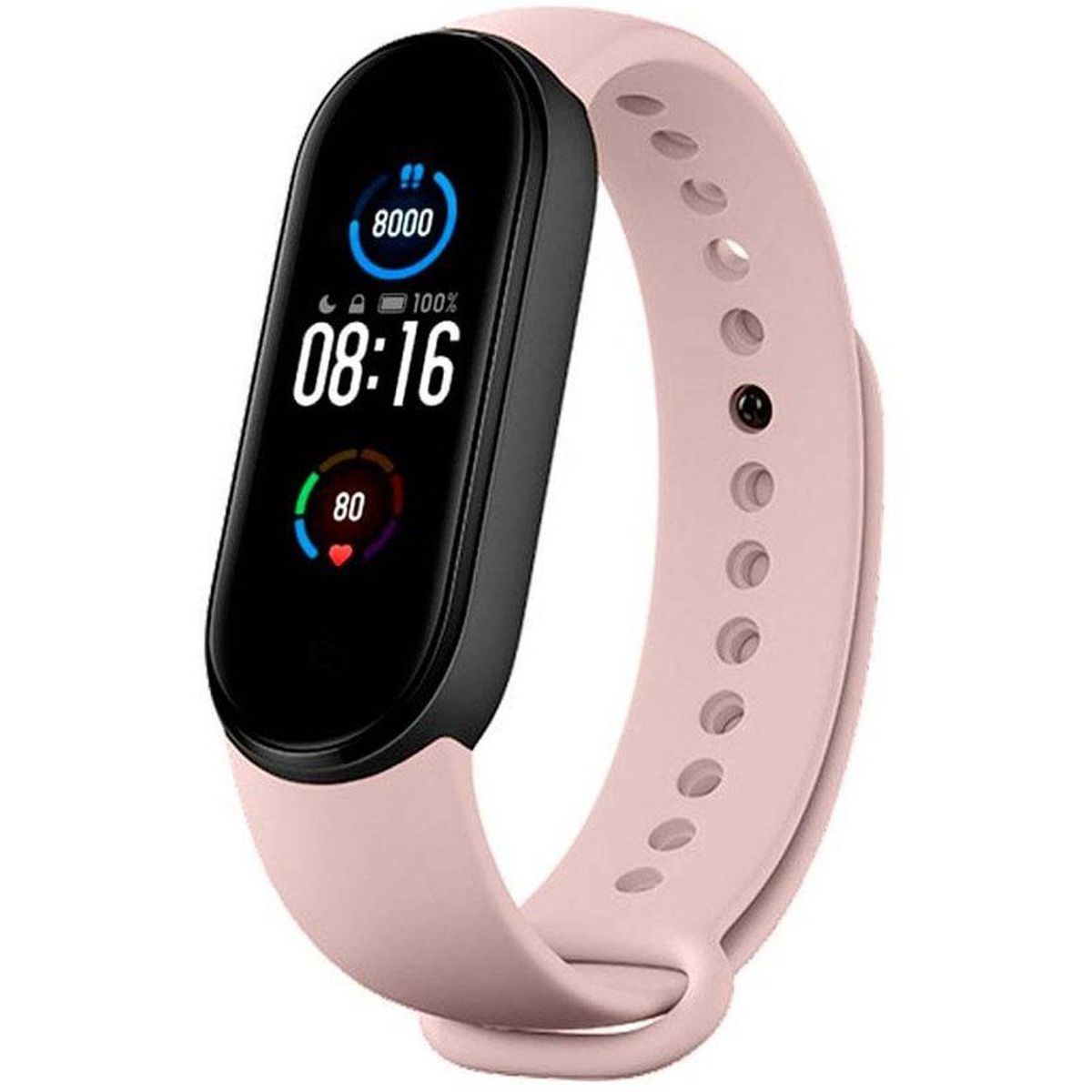 GENERICO - Correa de Silicona para Xiaomi Mi Band 5 Rosa