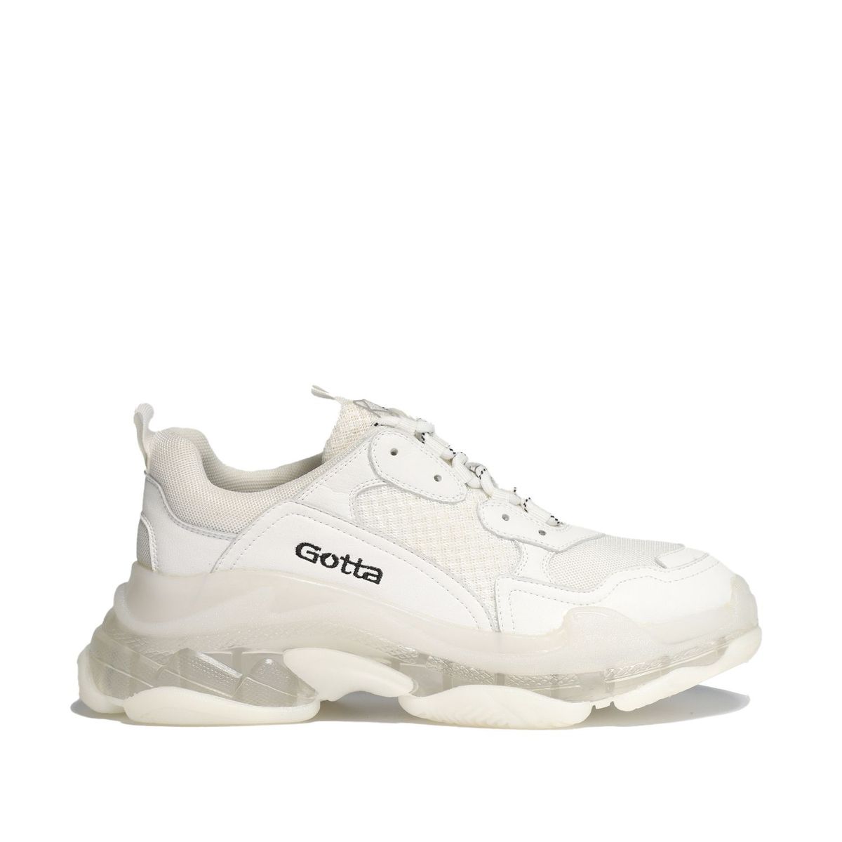 GOTTA - Zapatilla Blanca Cuero Mujer 13580 Gotta