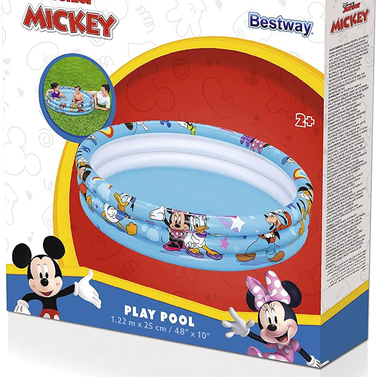 BESTWAY - Piscina inflable Mickey Mouse - Bestway