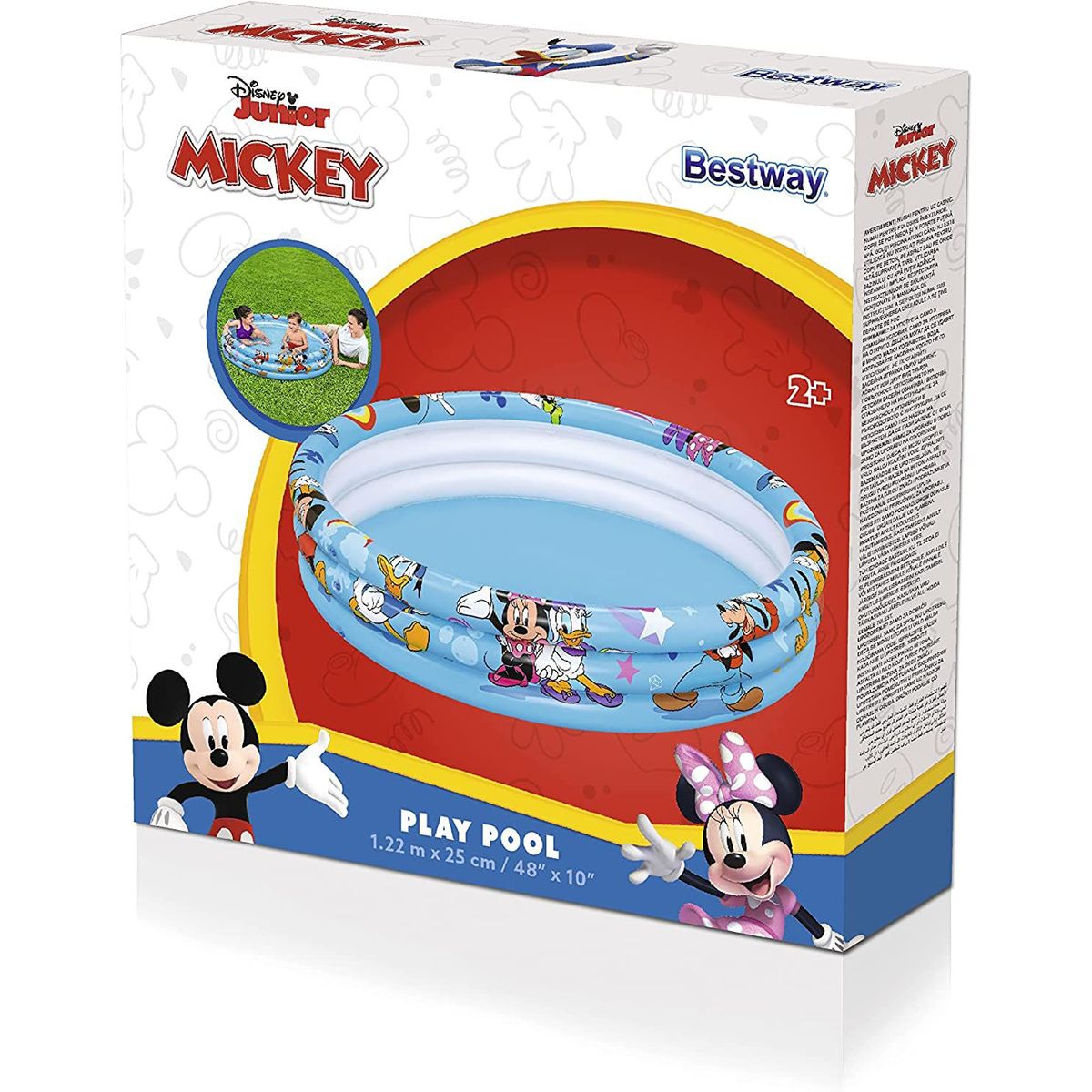 BESTWAY - Piscina inflable Mickey Mouse - Bestway