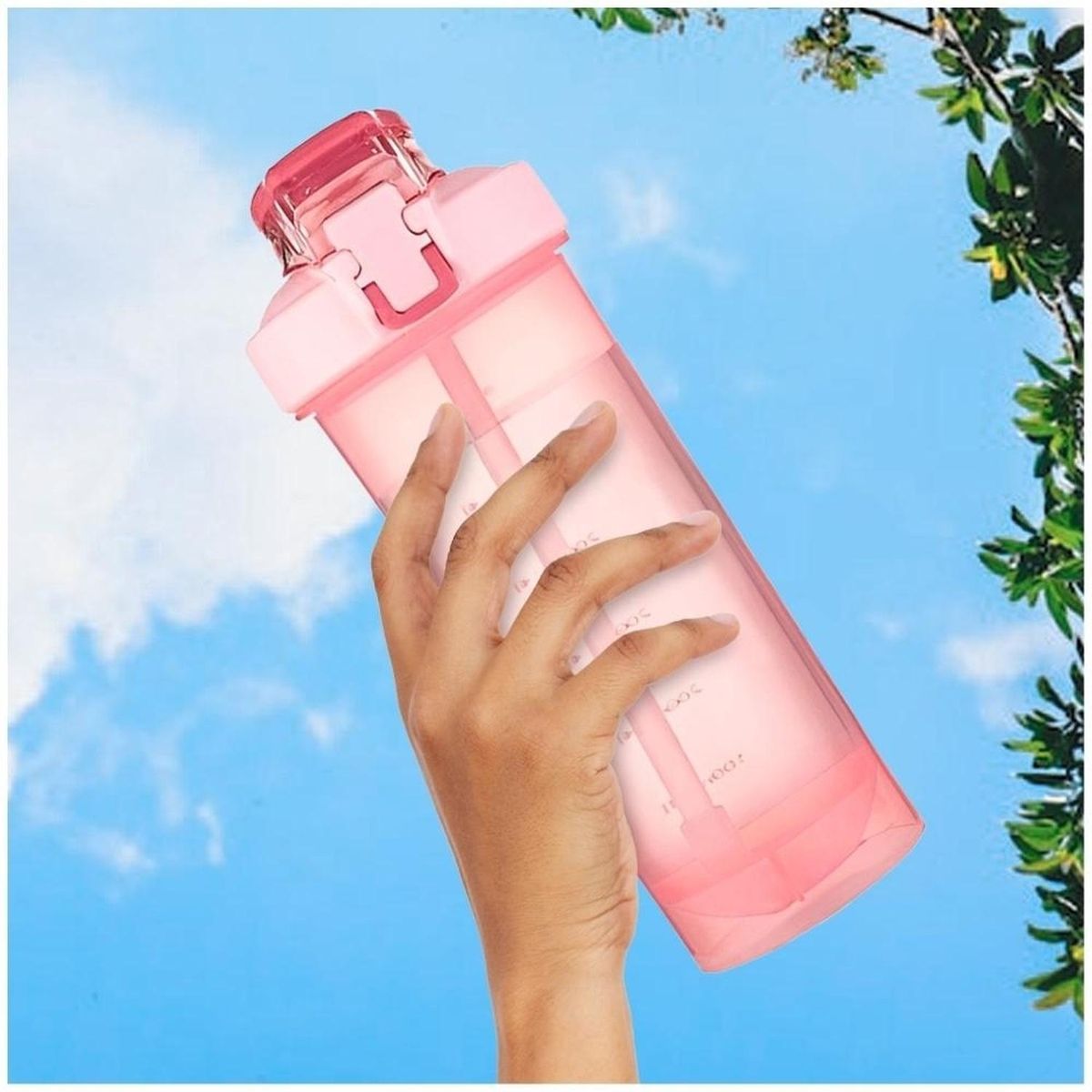 MINARI - Tomatodo Fit Deportivo Shaker Batidor Manual 800ml RS 75T