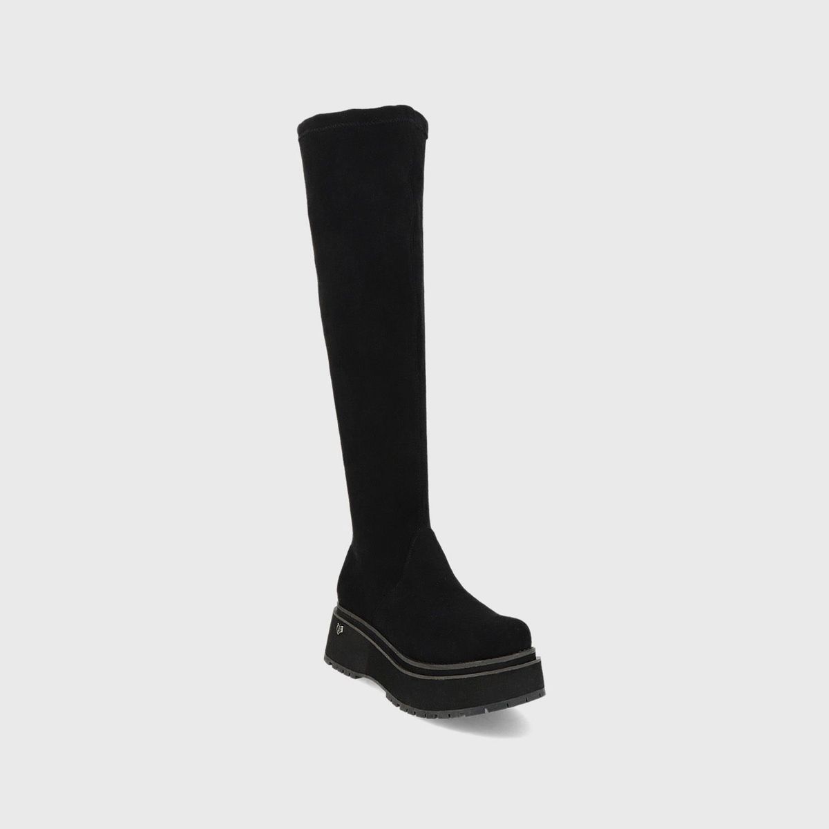 GOTTA - Bota Plataforma Negra Mujer 15096 Gotta