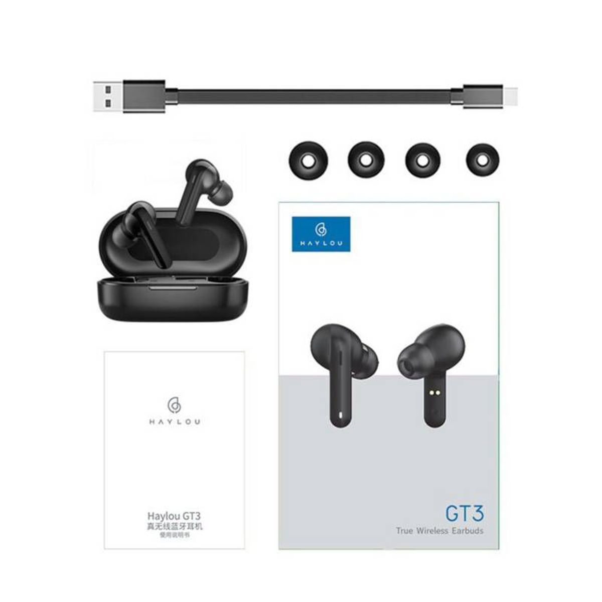 HAYLOU - Auriculares Inalámbricos Haylou Gt3 - Bluetooth 5.0 - 2021