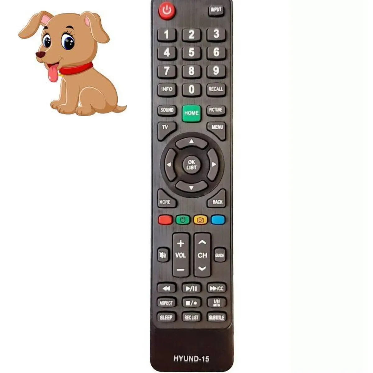 GENERICO - Control Remoto Hyundai para Smart Tv 4k Led Nuevo