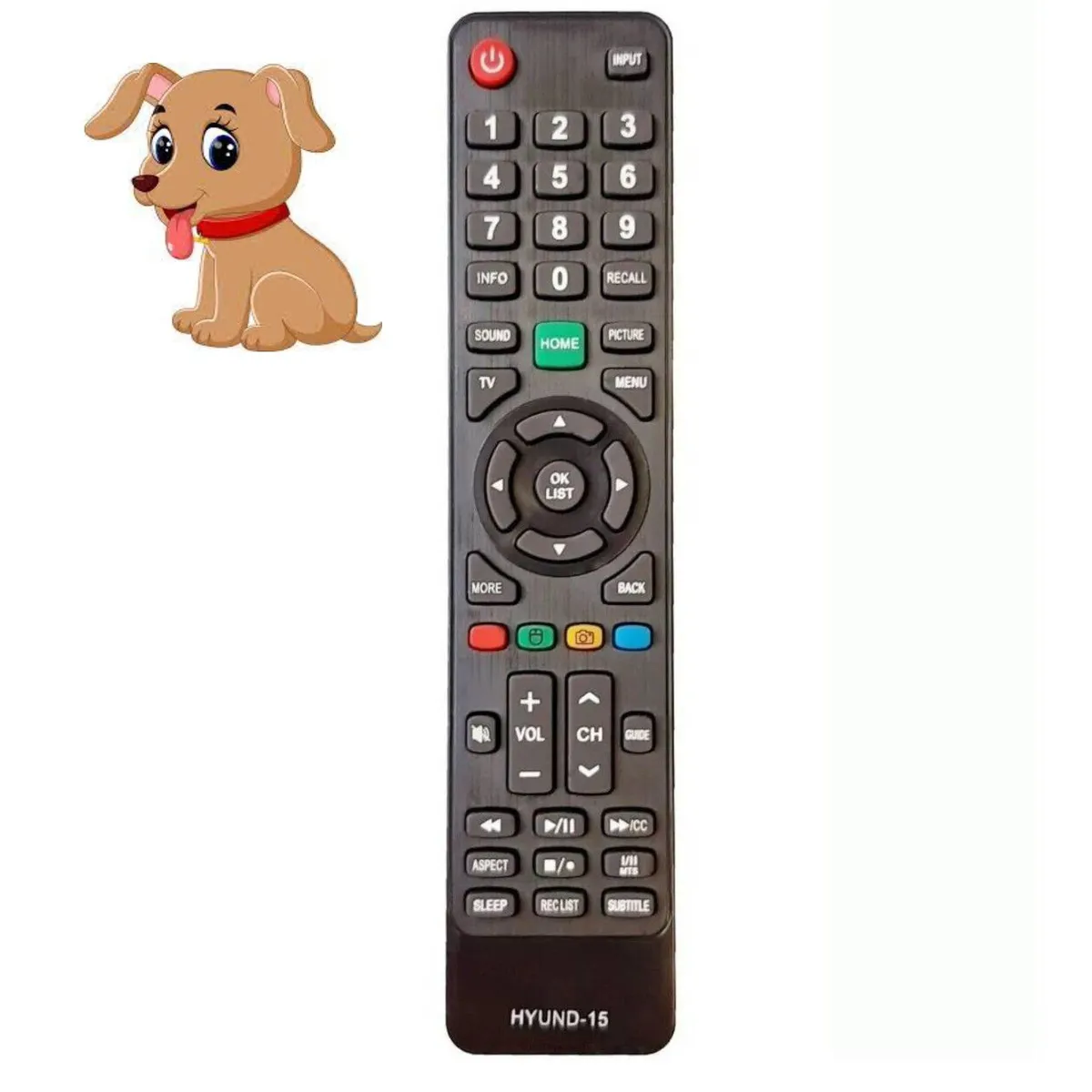 GENERICO - Control Remoto Hyundai para Smart Tv 4k Led Nuevo