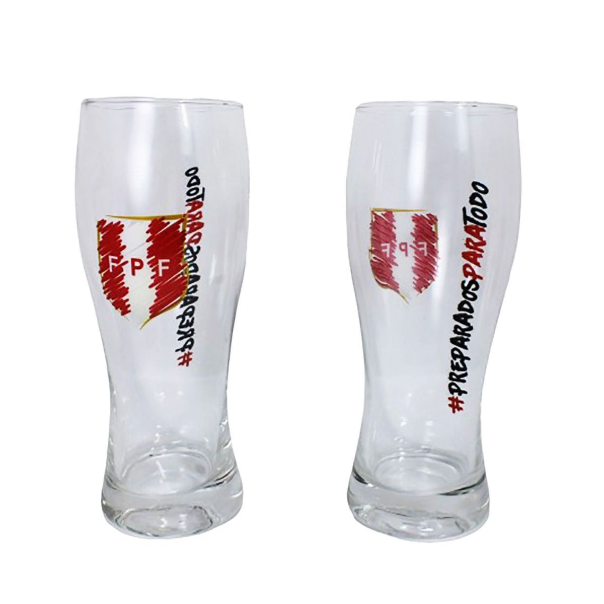 ICHIMATSU - 2pz Copas Vasos Cerveceros ¡Arriba Peru 413ml