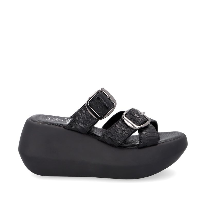 GOTTA - Sandalia Plataforma Negra Mujer 35232 Gotta