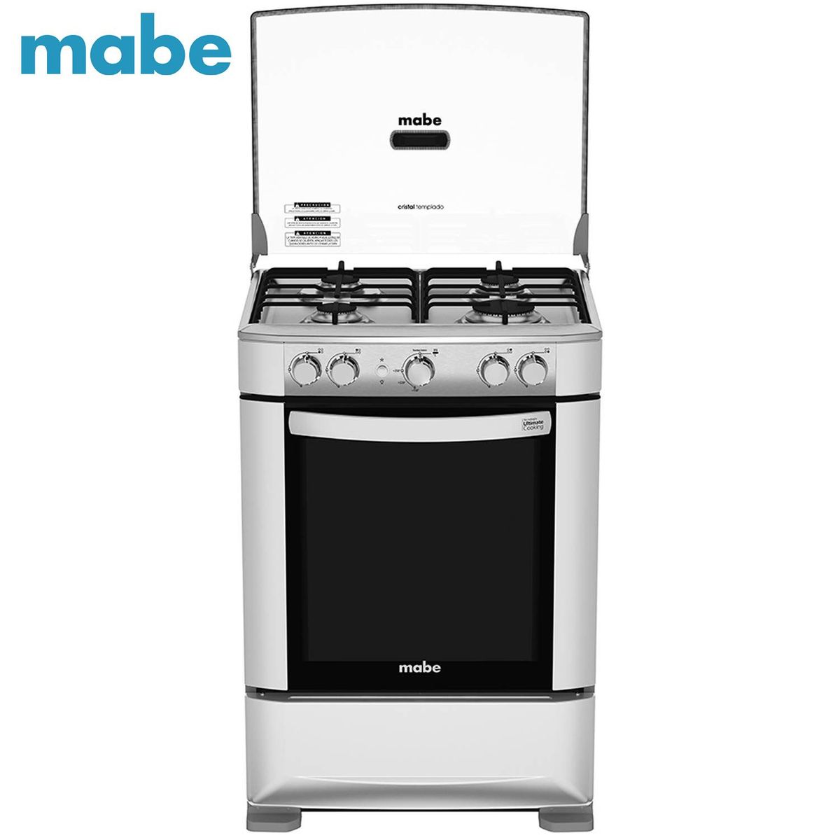MABE - Cocina a Gas  Mabe 4H  CMP6015SG0 - Gris