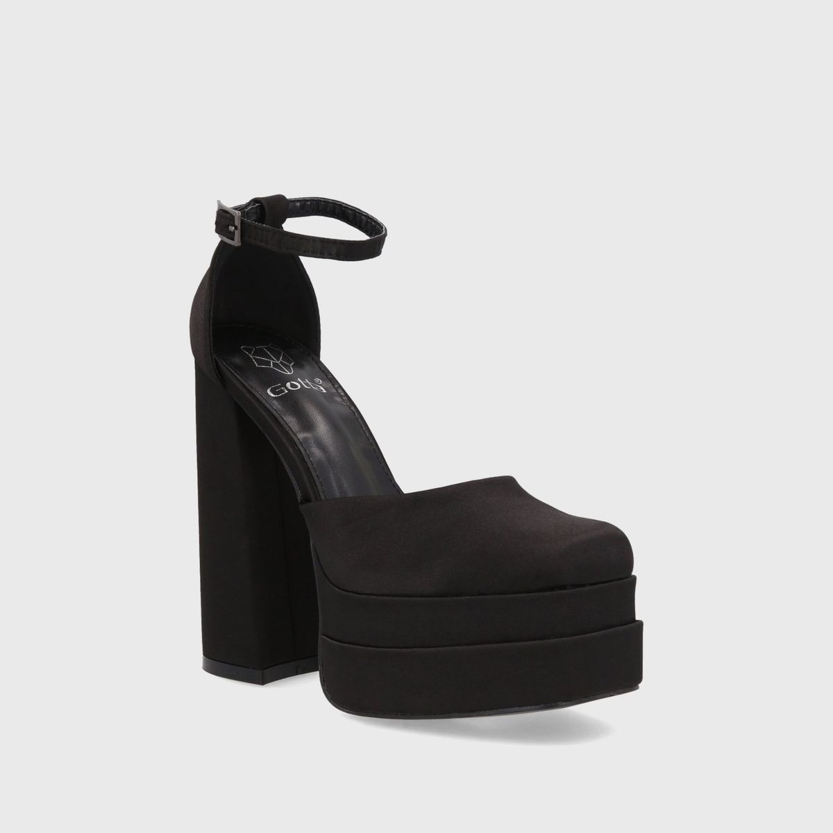 GOTTA - Sandalia Plataforma Negra Mujer 25910 Gotta