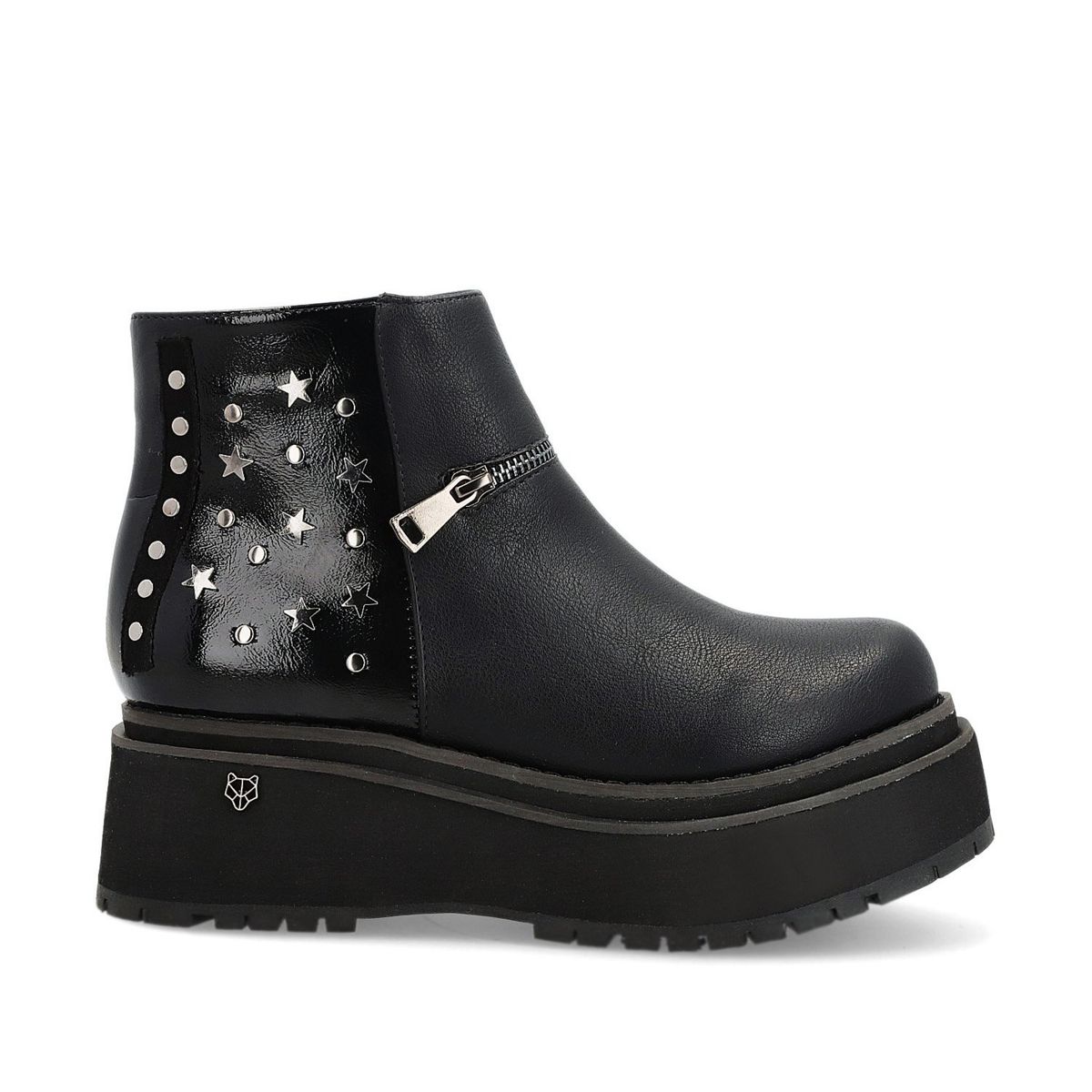 GOTTA - Botín Plataforma Negro Mujer 15094 Gotta