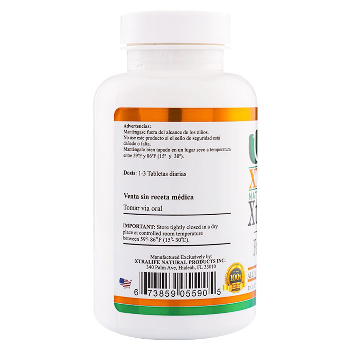 XTRALIFE NATURAL PRODUCTS - Xtra Slim - 90 Tabletas