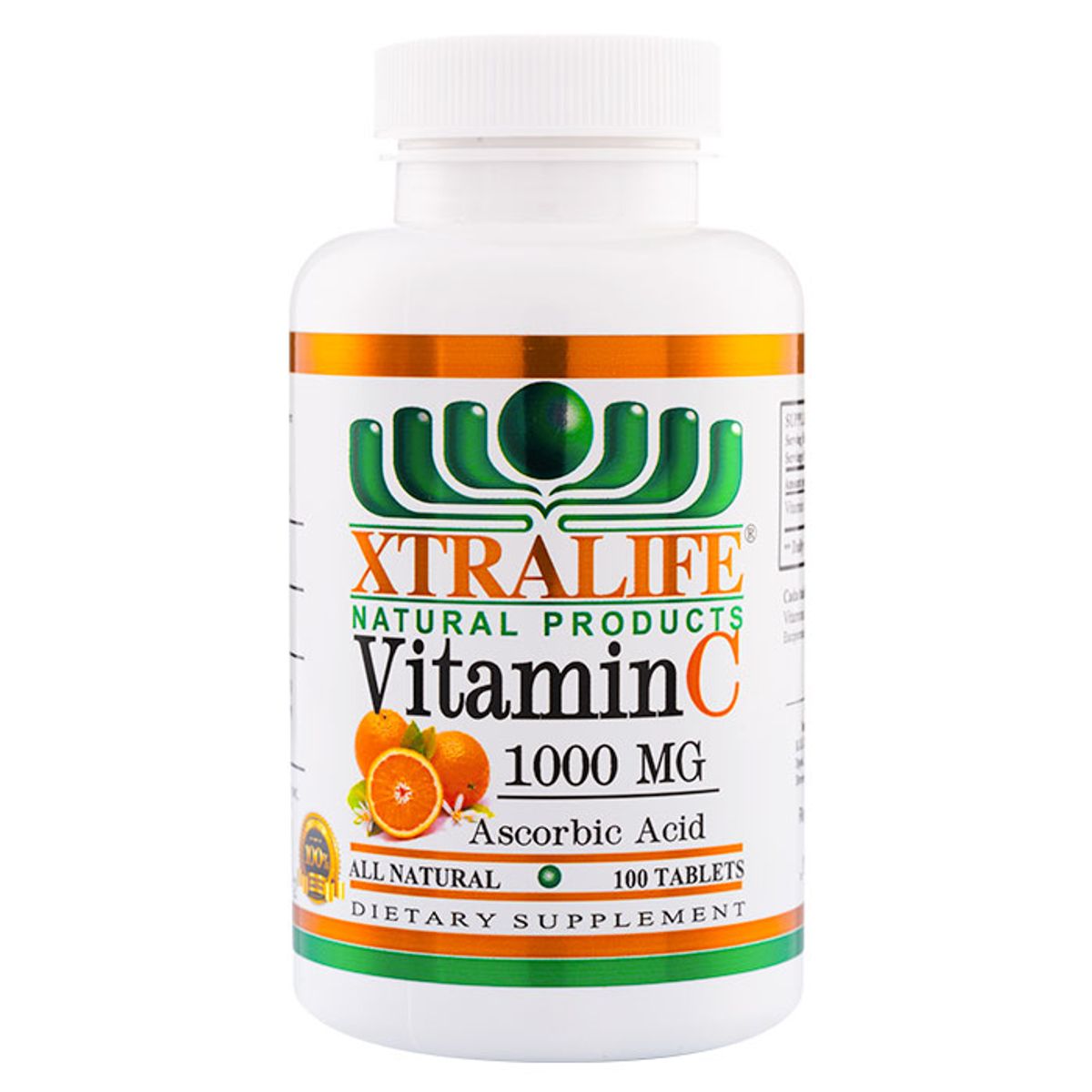 XTRALIFE NATURAL PRODUCTS - Vitamina C - 100 Tabletas