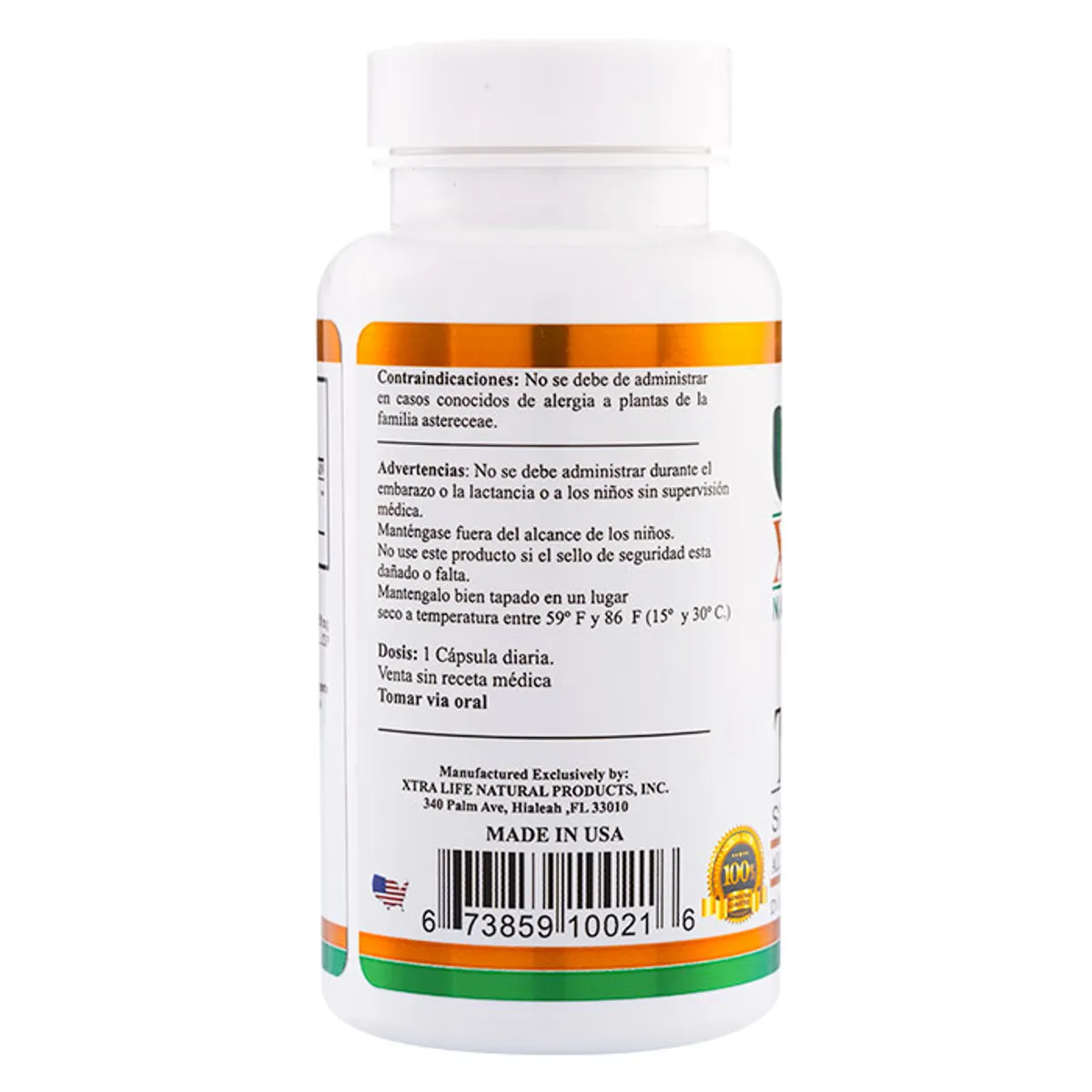 XTRALIFE NATURAL PRODUCTS - Cardo Mariano - 60 Cápsulas