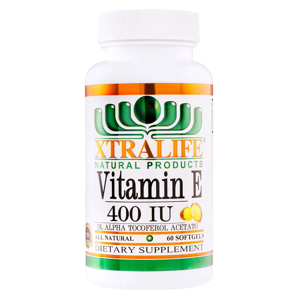 XTRALIFE NATURAL PRODUCTS - Vitamina E - 60 Softgels