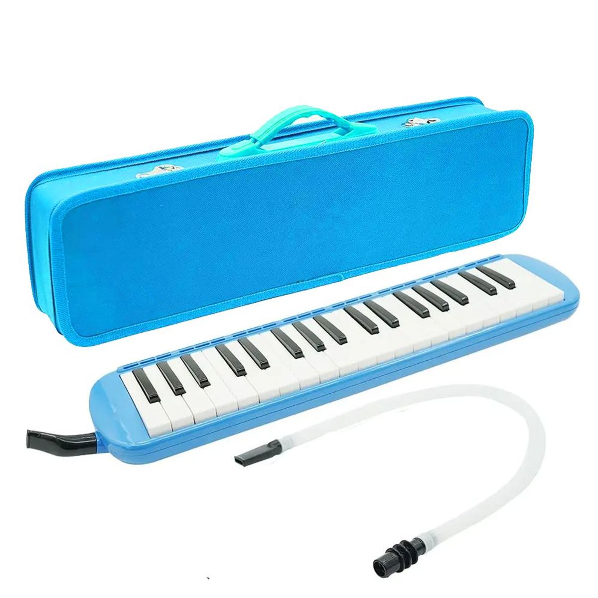 MELODY - MELÓDICA 3 OCTAVAS CON ESTUCHE RÍGIDO CELESTE