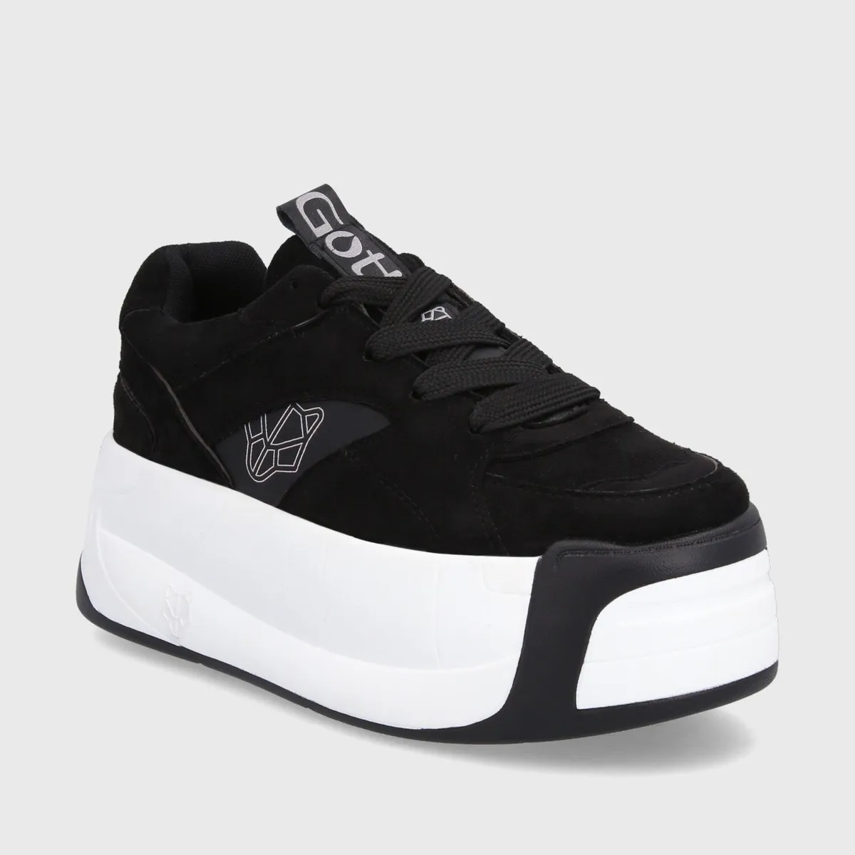 GOTTA - Zapatilla Plataforma Negra Mujer C7325 Gotta