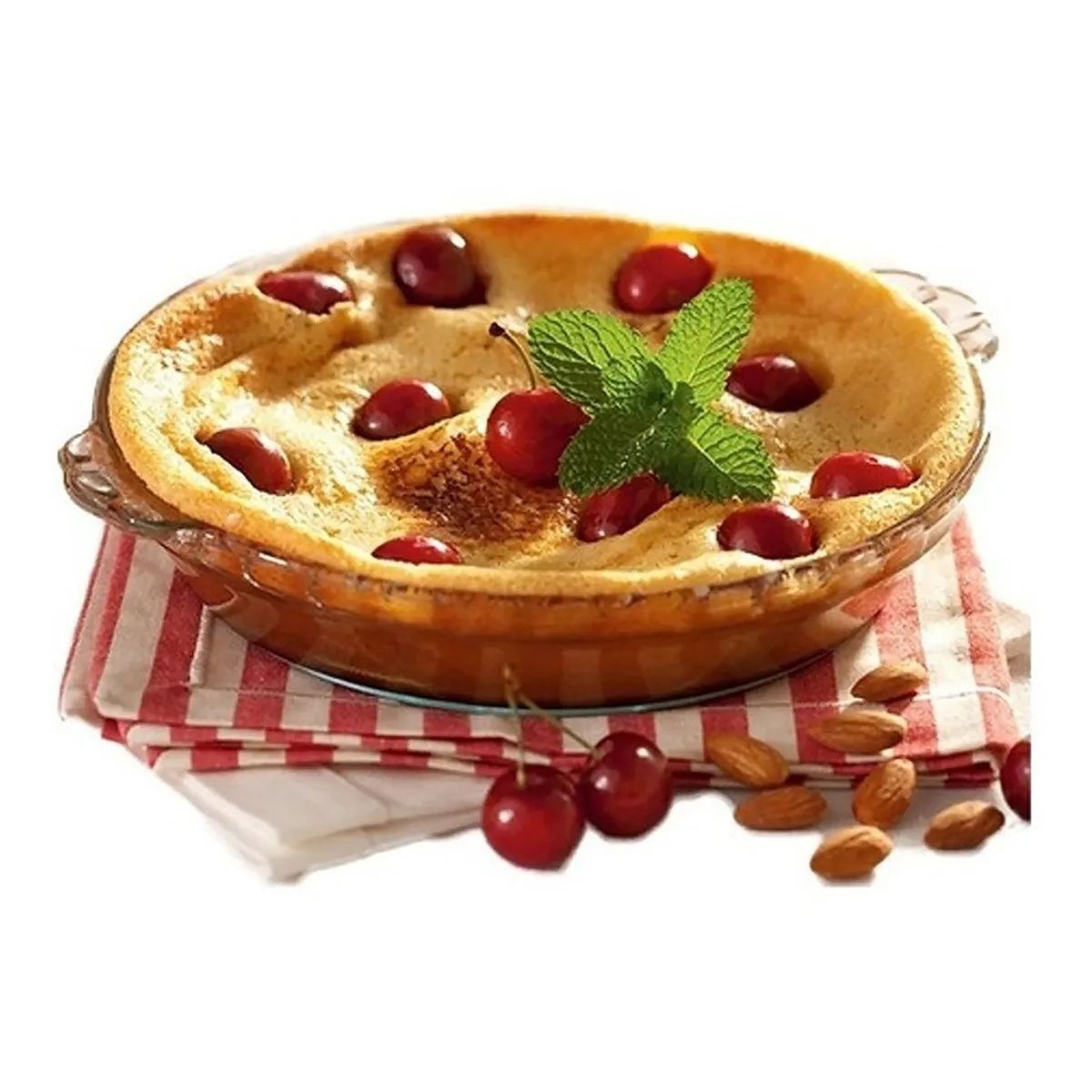 MARINEX - Fuente Molde Pyrex Vidrio Templado para Hornear 1300 kg