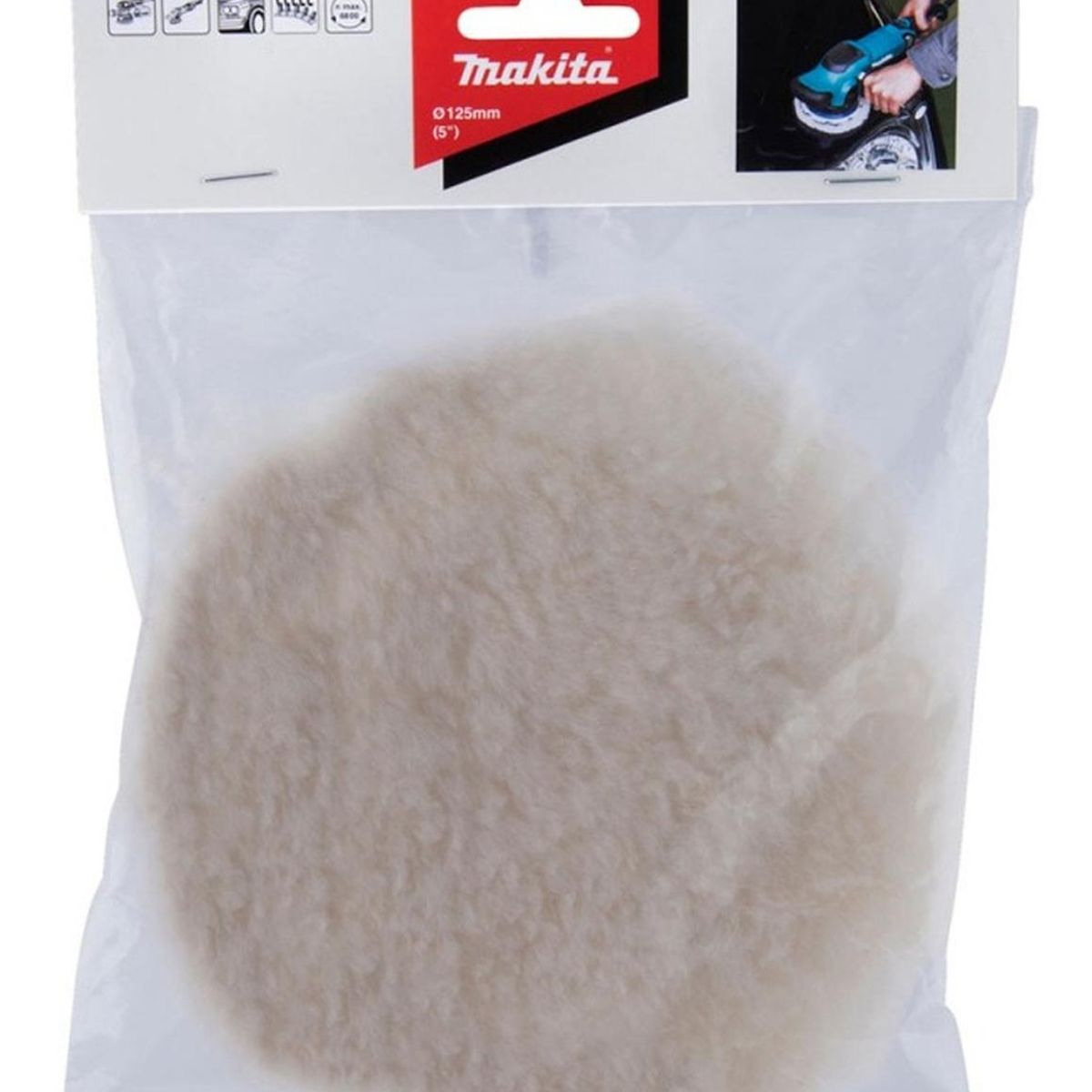 MAKITA - Bonete De Lana Doble Cara Con Velcro 7 Makita D-70889