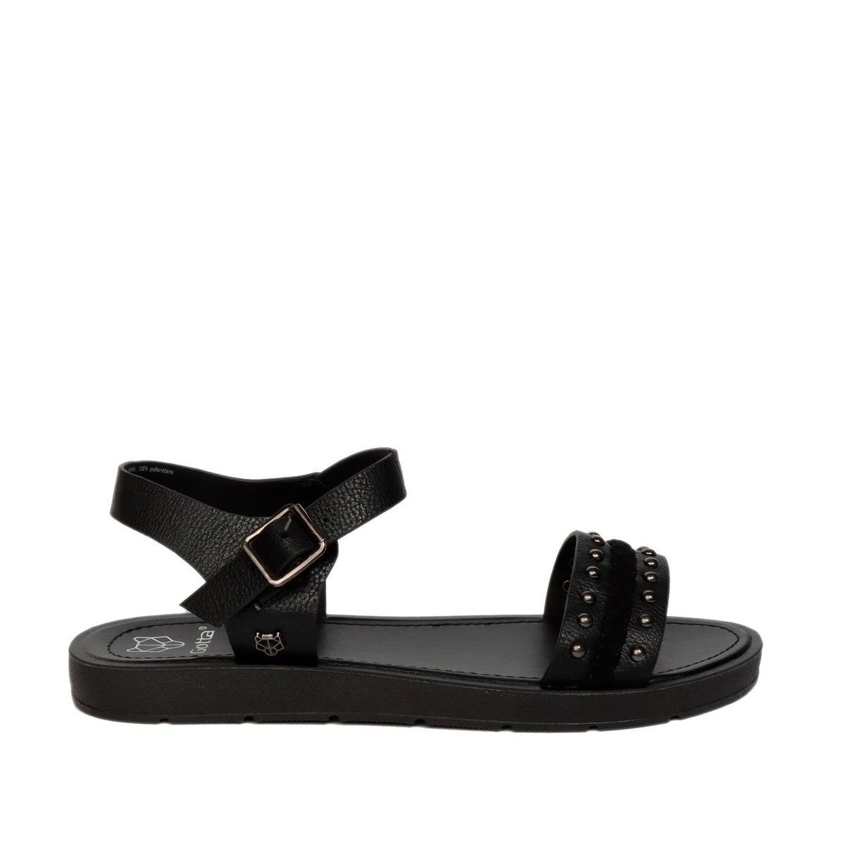 GOTTA - Sandalia Plana Negra Mujer 13253 Gotta