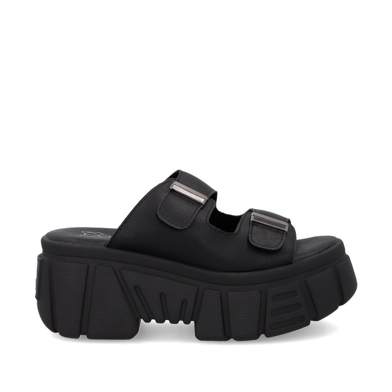 GOTTA - Sandalia Plataforma Negra Mujer 35171 Gotta