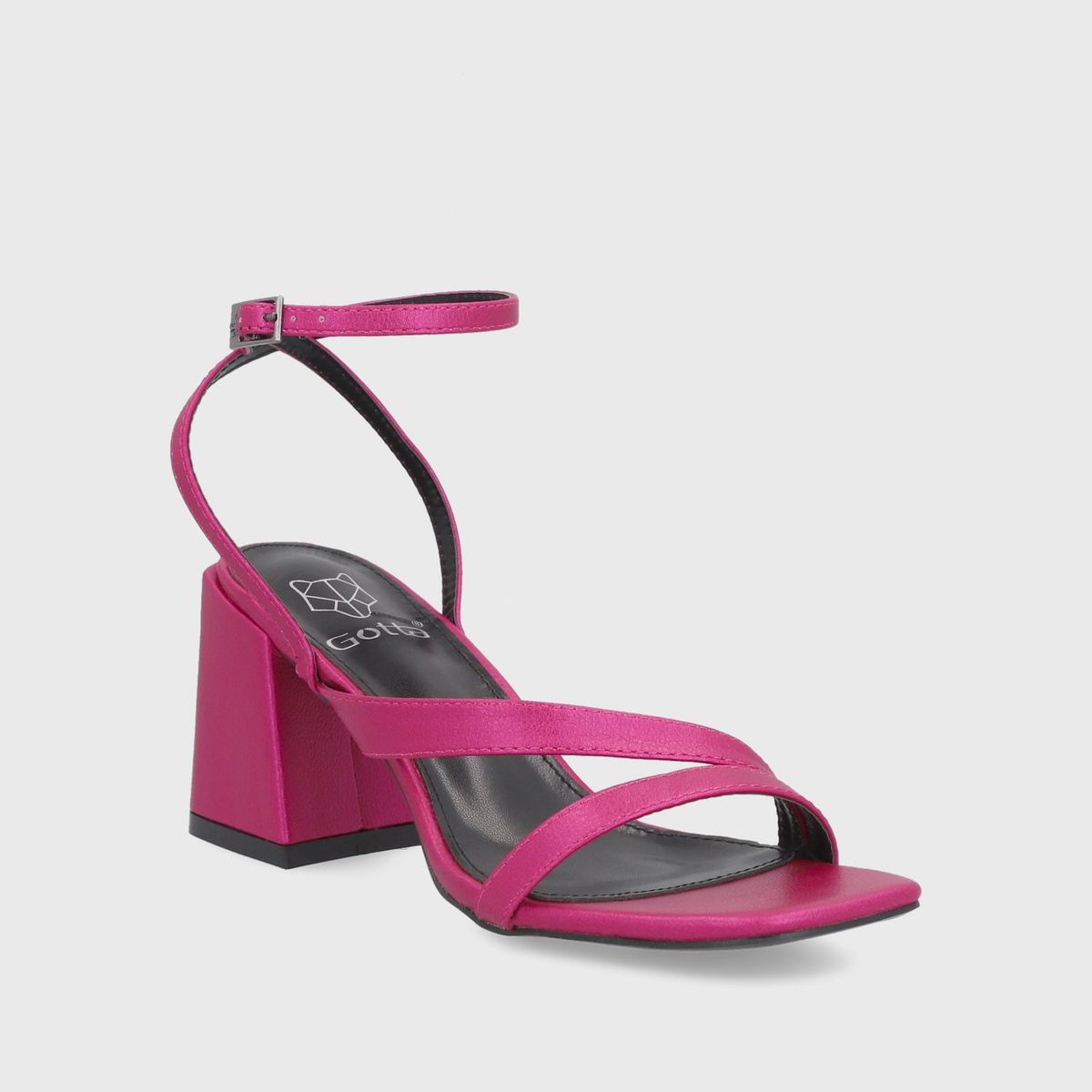 GOTTA - Sandalia Taco Fucsia Mujer 35132 Gotta